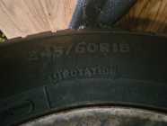 Four winter tires on steel rims - Photo 3 of 4