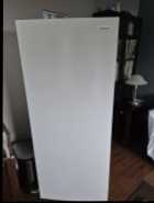Upright freezer; 3 years old; reversible door; frost ...