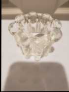 Glass candle holder $1.70