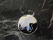 Curious Cat Glass Figure - Photo 1 of 4