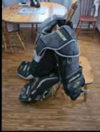 Goldie shoulder, chest and leg pads