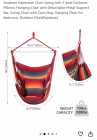 Hammock chair and stand