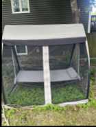 Hammock with fly net