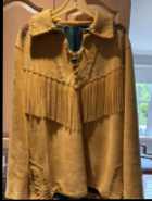 Hand Made Conne River Moose Hide Jacket