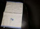 Hand towel 16 x 10 flowers $1.60