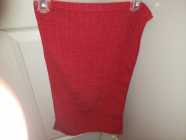 Hand towel dophes Ltd. 22 x 14 red $2.20