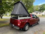Hardtop pop-up tent for van or pickup