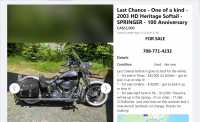 Harley Springer  100 anniversary