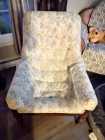 High Back Chair w/ Arm Covers