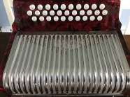 Hohner Corona II Classic Accordion Red For Sale - Photo 7 of 9