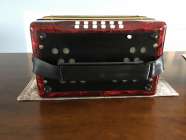 Hohner Corona II Classic Accordion Red For Sale - Photo 8 of 9