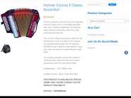 Hohner Corona II Classic Accordion Red For Sale - Photo 1 of 9