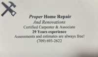 Home Repair, Renos, and New Construction