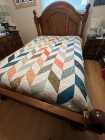 Homemade Queen Size Herringbone Quilt - Photo 1 of 3