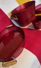 Homesense - Beautiful RED Tin Tray, Pails & Bucket - Photo 1 of 4