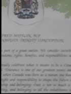 Honourable Fred J. Mifflin Government Certificate - Photo 1 of 2