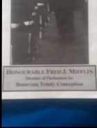 Honourable Fred J. Mifflin Government Pamplet - Photo 1 of 2