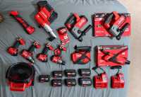  HUGE MILWAUKEE M18/M12 TOOL LOT &ndash; 15 ITEMS