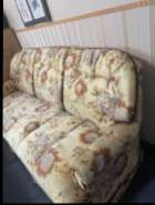 and one chesterfield chair, good condition