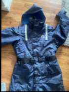 Insulated floater suit. 