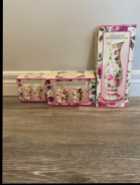 For Sale: The Ivory & Roses Porcelain Items in box