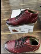 Josef Seibel Priscilla Red Ankle Boots Size 40 - Photo 1 of 3