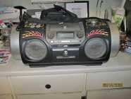 JVC RV-DP100 Radio Cd Player Boombox with Guitar A - Photo 1 of 3
