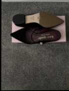 Kate Spade Black Suede Shoes (Mules)  - Photo 2 of 4