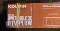 A Kolpin Switchblade ATV Snow Plow System - Photo 1 of 3