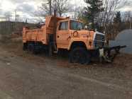 L9000 dump truck for parts, cat engine 