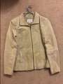 Ladies Beige Suede Jacket Large - Photo 2 of 3