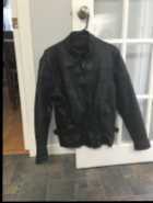 Ladies Leather Motorcycle Jacket