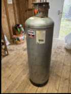 Large propane tank