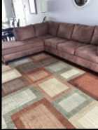 Large Sectional and rug - Photo 1 of 3
