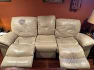 Leather Reclining Couch / Love Seat / Rocker Recli - Photo 1 of 6