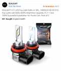 LED fog lights. I scrapped the vehicle they were purchased ...