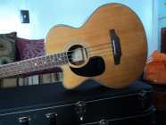 Left Handed Acoustic Bass Guitar - Photo 2 of 4