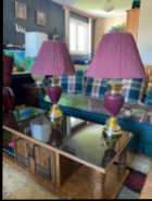 LIKE NEW!! LIVING ROOM TABLE LAMPS $60 FIRM!