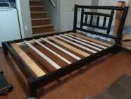 Log platform bed queen  - Photo 1 of 3