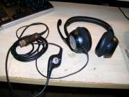 Logitech Computer Headphones with mute/volume up a
