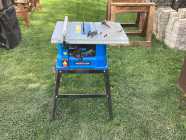 Mastercraft 10 inch table saw with H/D steel stand