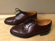 Men’s Brown Leather Dress Shoes Size 8 - Photo 1 of 4