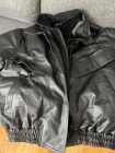 MEN'S LEATHER BOMBER JACKET - Photo 3 of 5