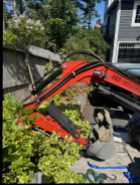 Mini excavator with trailer  - Photo 1 of 5