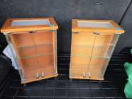 Mini Wooden Tabletop Cabinet