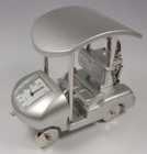 Miniature Die Cast Golf Cart Desk Clock