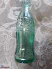 Minor damage. Vintage Green Glass Coca Cola Bottle