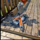 Miter saw c/w stand