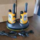 Motorola T5950 Walkie Talkies with charging statio