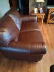 Natuzzi Italian leather couch - Photo 3 of 5